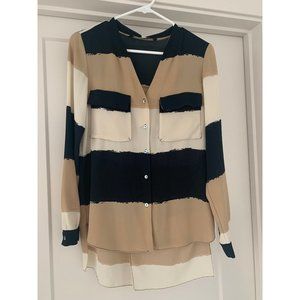 Zara Womens Multi color Blouse Tops One Size